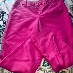 Pink ankle pants! 🌷